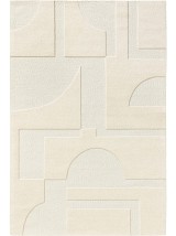 Wool Rug Logan Cream 200x300 cm