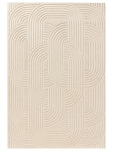 Wollteppich Nuria Cream 15x15 cm Muster