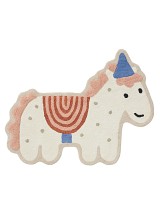 Waschbarer Kinderteppich Camille Multicolor 15x15 cm Muster