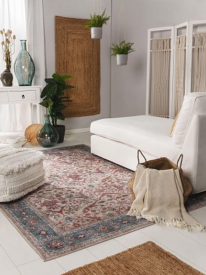 Teppich Laury Multicolor 15x15 cm Muster