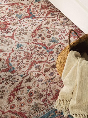 Teppich Laury Multicolor 15x15 cm Muster