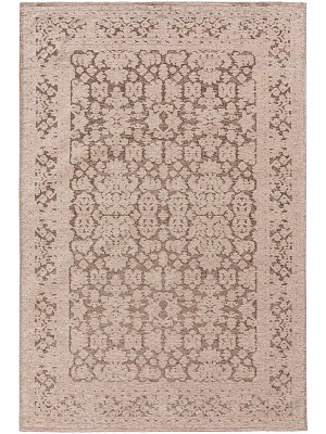 Flachgewebeteppich Tosca Grau 15x15 cm Muster
