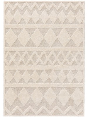 Kinderteppich Eve Cream/Beige 15x15 cm Muster
