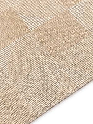 In- & Outdoor-Teppich Bronco Cream 15x15 cm Muster