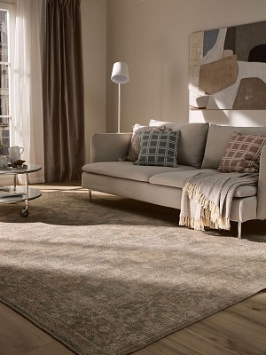 Teppich Lorenzo Beige 15x15 cm Muster