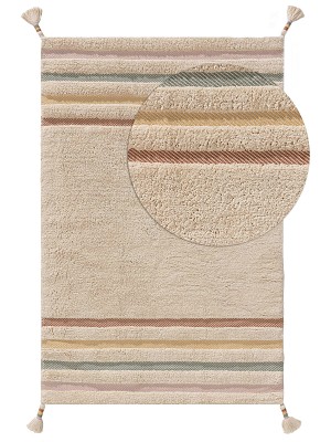 Kinderteppich Lia Multicolor 15x15 cm Muster