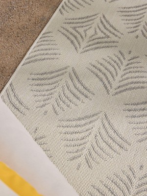 In- & Outdoor-Teppich Metro Grau 15x15 cm Muster