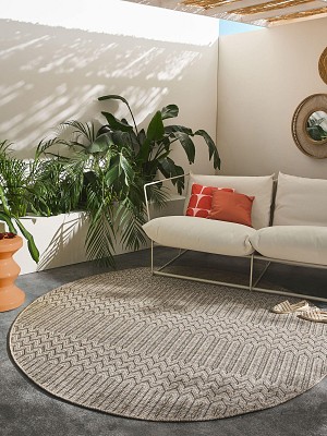 Naoto Beige ø 160 cm round
