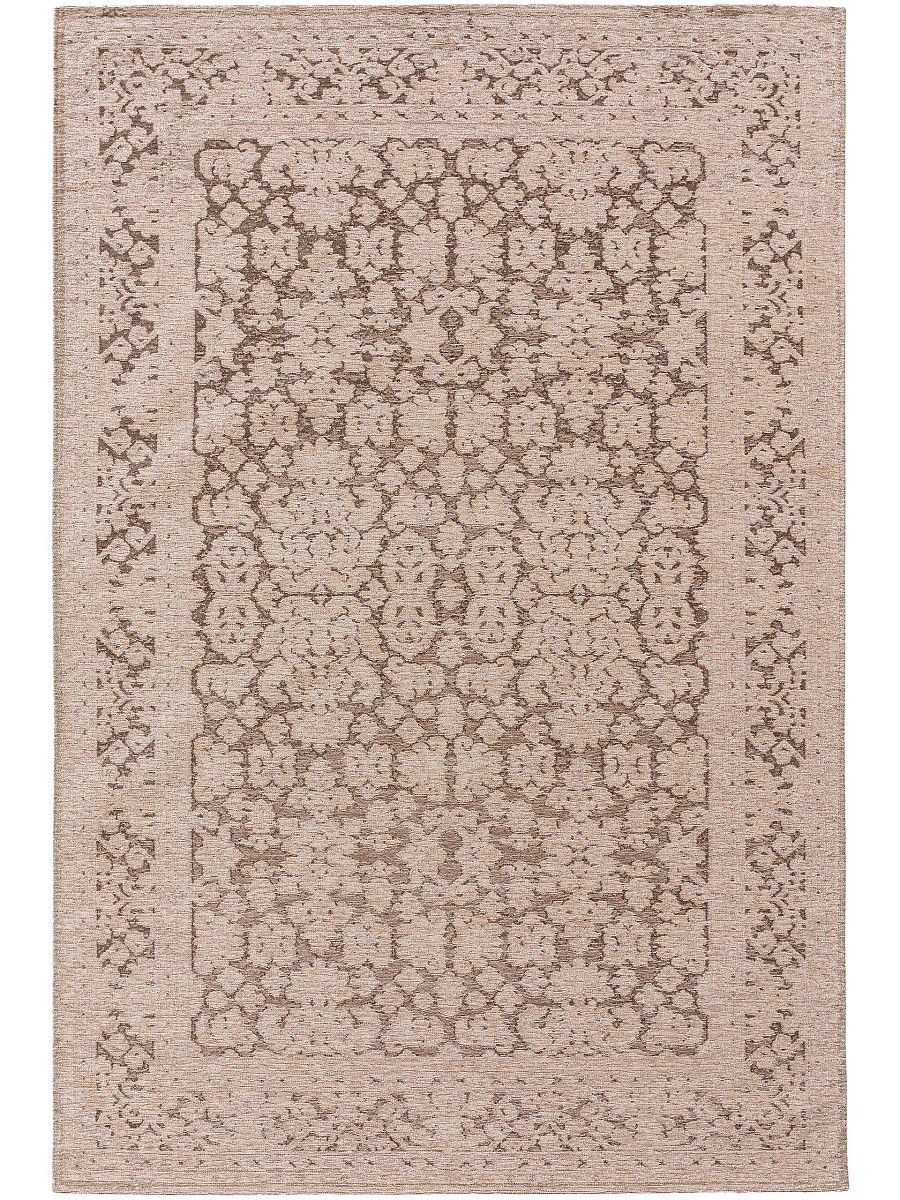 Flachgewebeteppich Tosca Grau 15x15 cm Muster