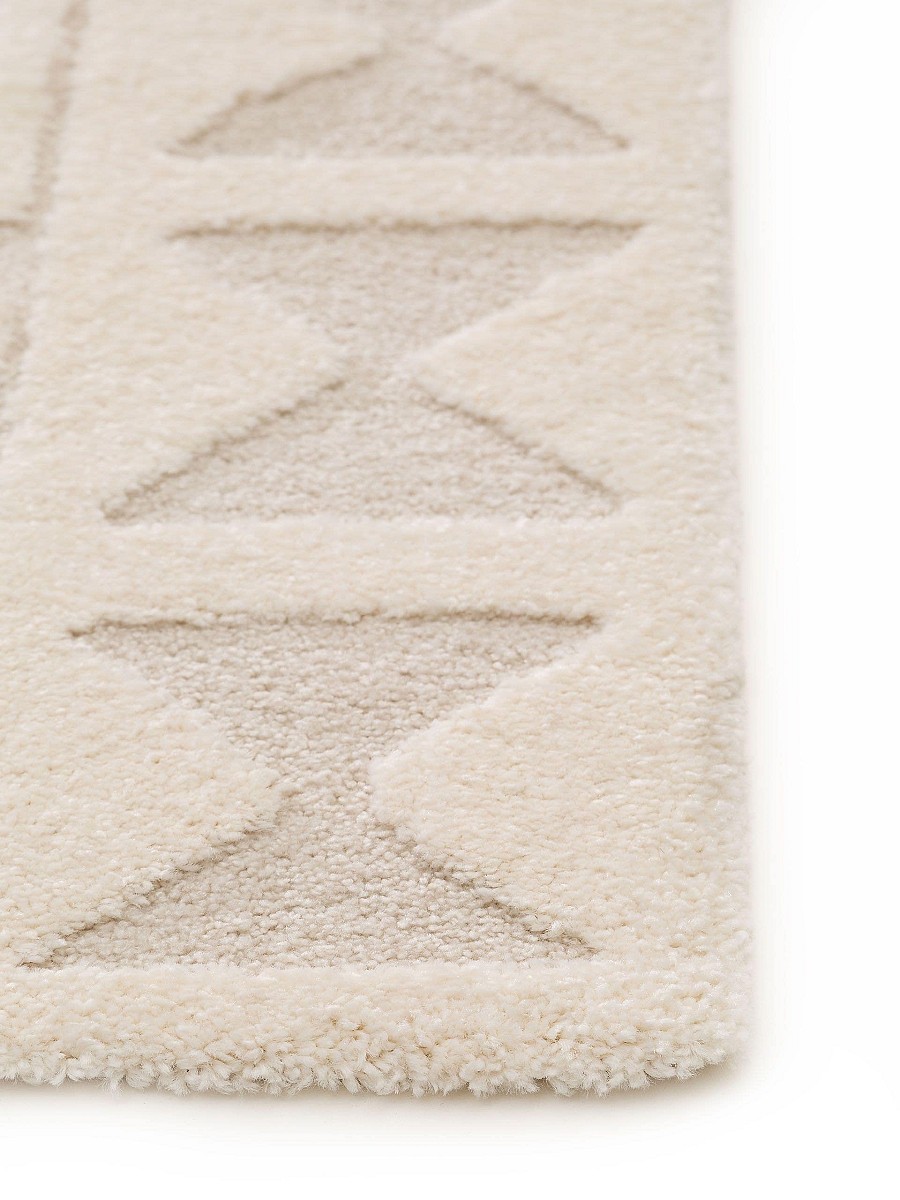 Kinderteppich Eve Cream/Beige 15x15 cm Muster