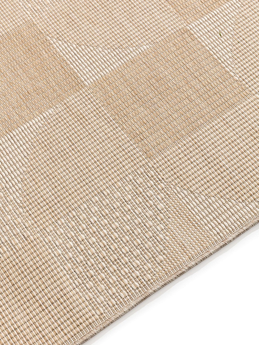 In- & Outdoor-Teppich Bronco Cream 15x15 cm Muster