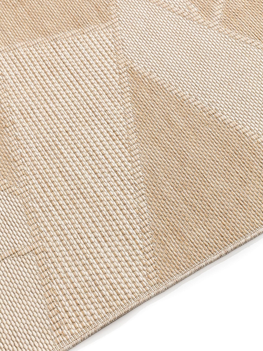 In- & Outdoor-Teppich Bronco Cream 15x15 cm Muster