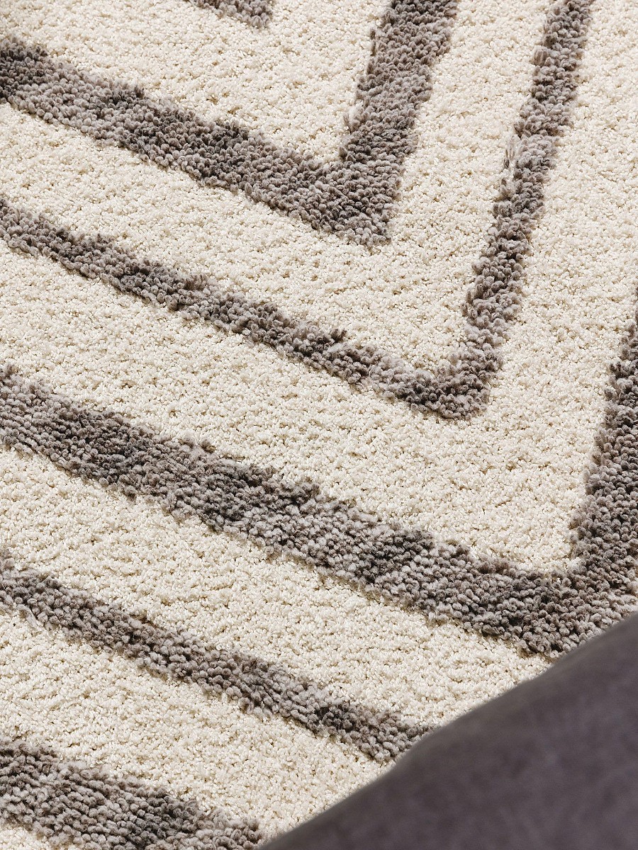 Teppich Junis Cream 15x15 cm Muster