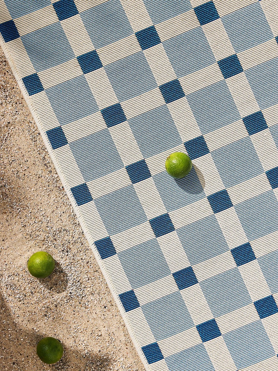 Jovis Blau 15x15 cm Muster