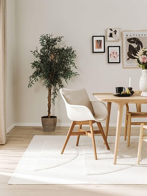 Cotton Rug Isla Cream 120x170 cm