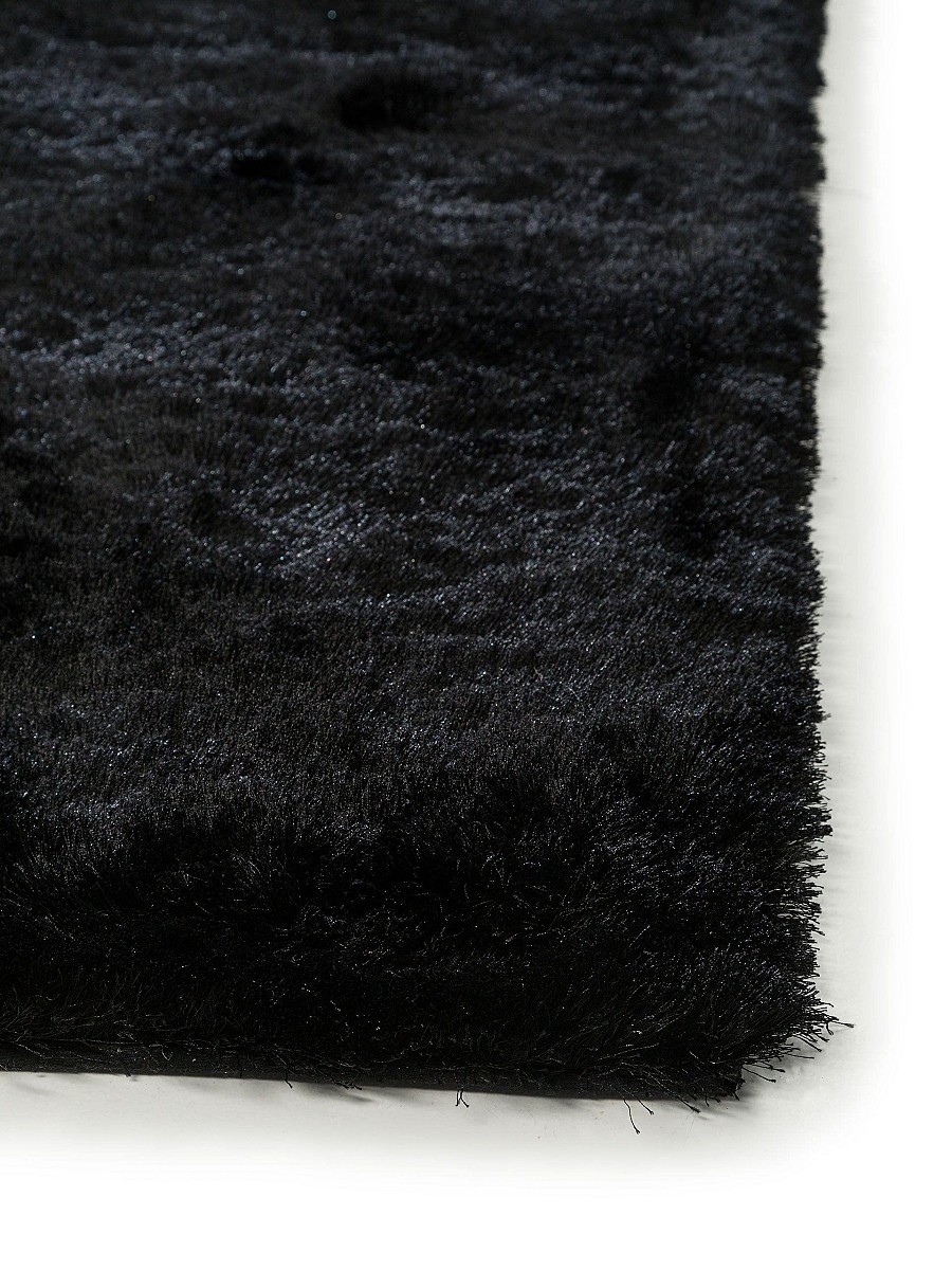 Shaggy rug Whisper Black 80x150 cm