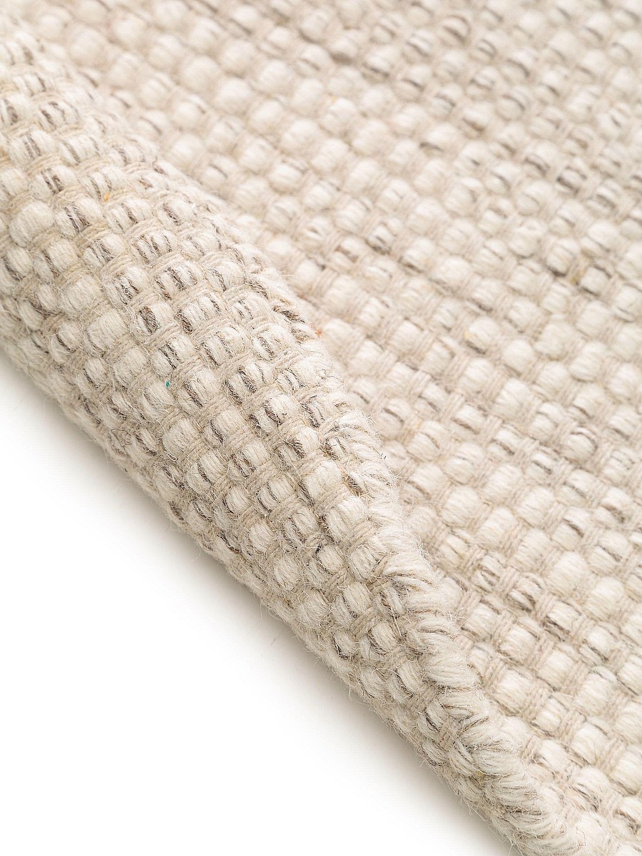 Wool Rug Rocco Cream ø 250 cm round