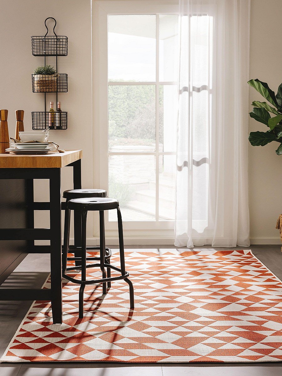 In- & Outdoor Rug Cleo Orange 300x400 cm