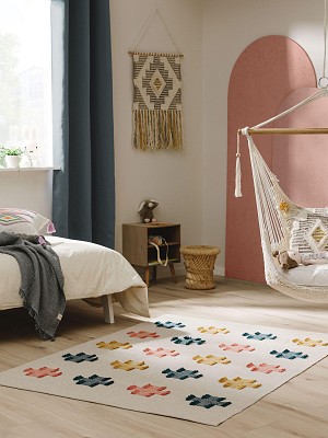 Kids rug Pauli Multicolour 80x120 cm