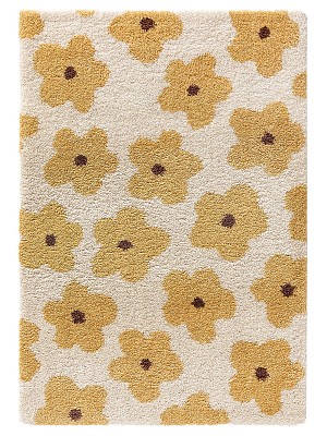 Kids rug Gobi Yellow 80x150 cm