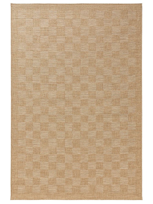 In- & Outdoor Rug Como Light Brown 240x340 cm