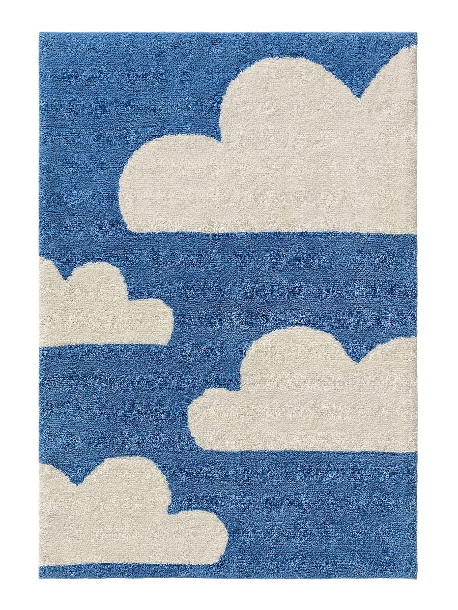 Washable Kid´s Rug Lumi Blue 120x170 cm