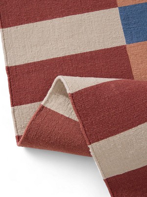 Flat Weave Rug Judith Multicolour 160x230 cm