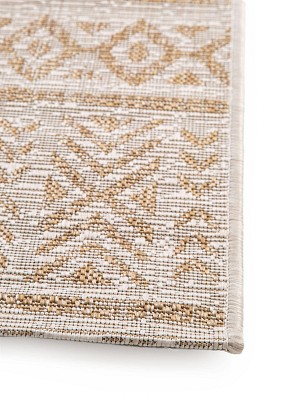In- & Outdoor-Teppich Cleo Cream/Beige 15x15 cm Muster