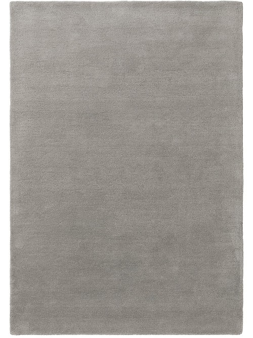 Wollteppich Bent Grau 15x15 cm Muster