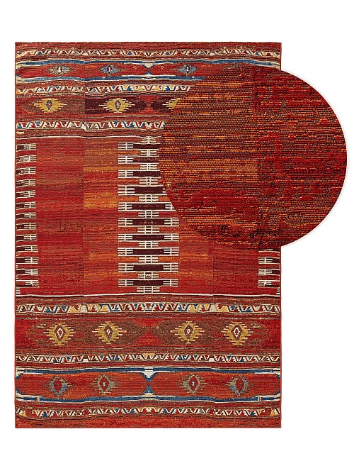 In- & Outdoor-Teppich Ria Multicolor 15x15 cm Muster