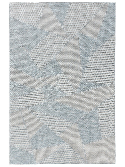 In- & Outdoor-Teppich Bronco Blau 15x15 cm Muster