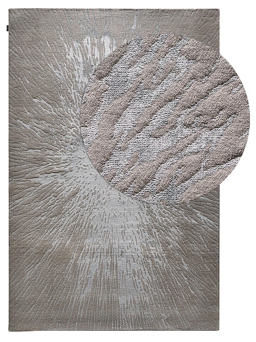 Teppich Munira Blau/Grau 20x20 cm Muster