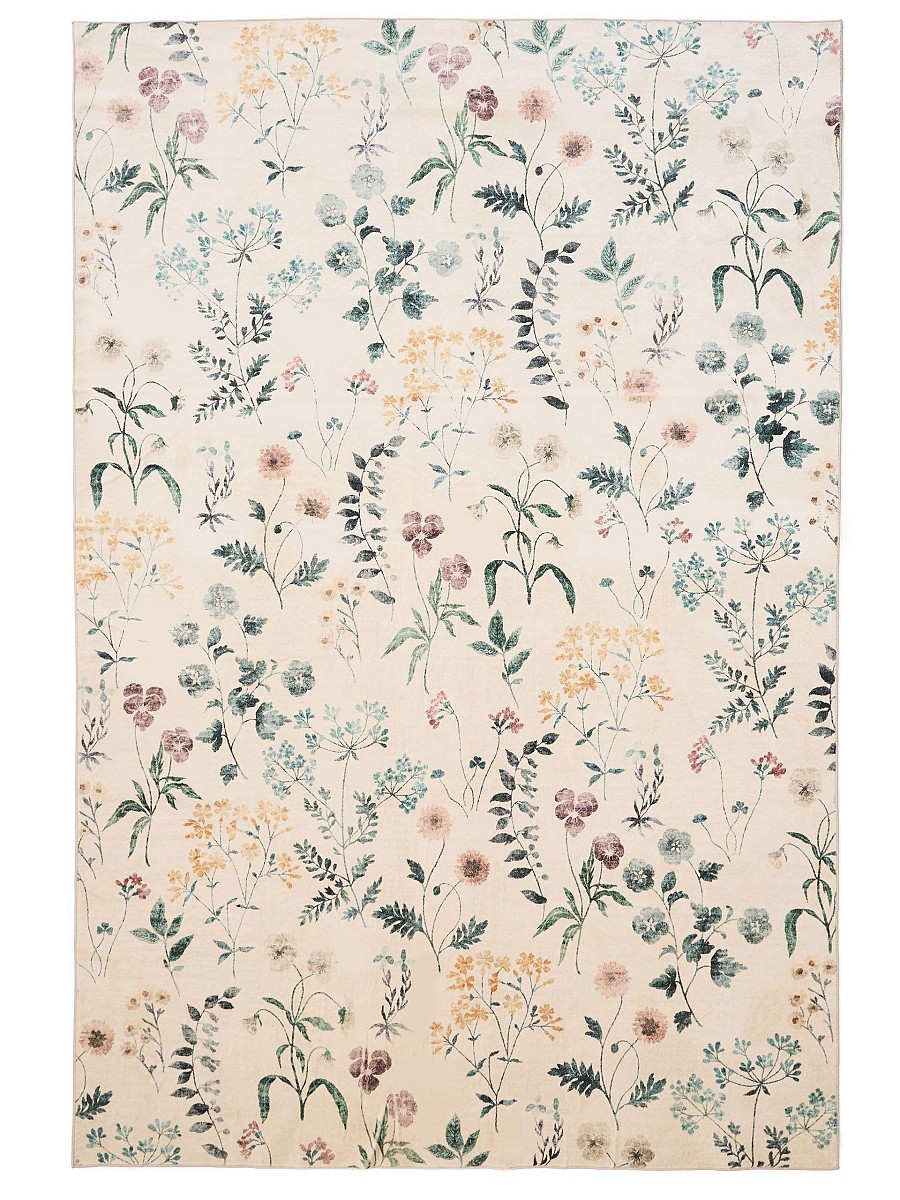 Waschbarer Teppich Milly Multicolor 15x15 cm Muster