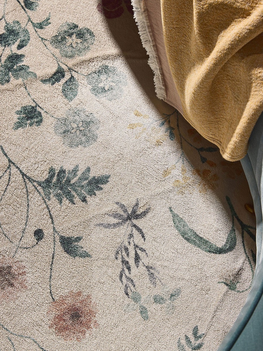Waschbarer Teppich Milly Multicolor 15x15 cm Muster