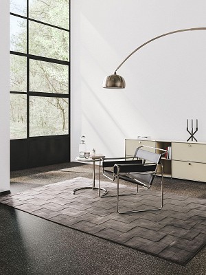 Rug Elisa Dark Brown 160x230 cm