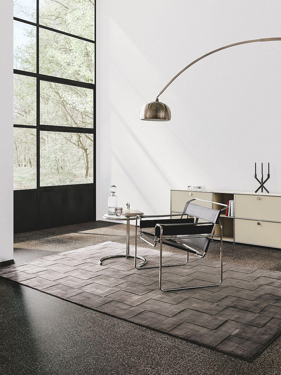 Rug Elisa Dark Brown 160x230 cm