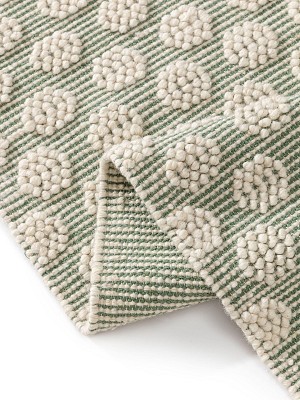 Kids rug Clara Green 90x130 cm