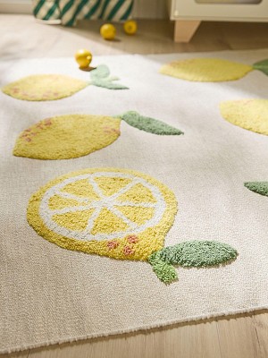 Kids rug Alma Cream/Yellow 160x230 cm